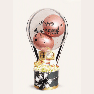 Happy Anniversary Air Balloon Gift Hamper